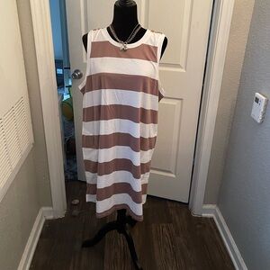 OLD NAVY- stripped dress